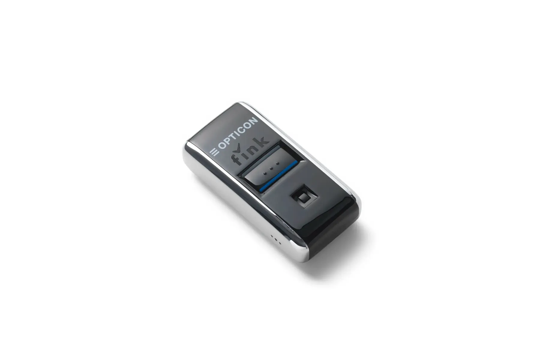 Opticon Barcode-Scanner mit Fink Logo