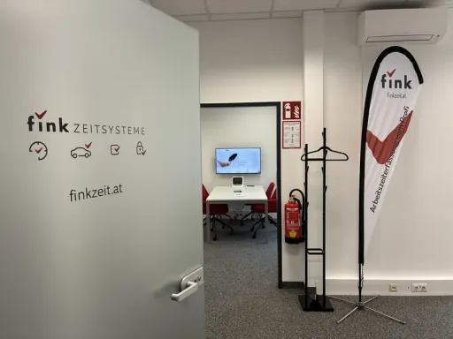 Eingang zum Büro der Geschäftsstelle Graz